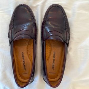 Johnson and Murphy Hayes dress Penny loafers, men’s size 8, EUC